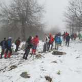 La neve presente in inverno sul Pollino